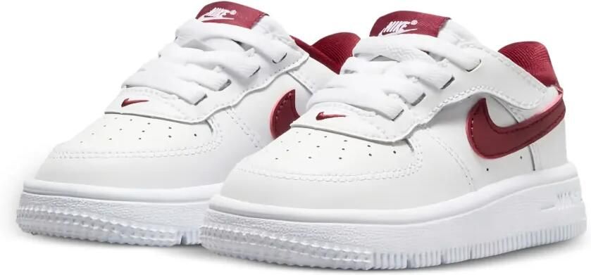 Nike Kids Force 1 Low EasyOn sneakers met klittenband Wit