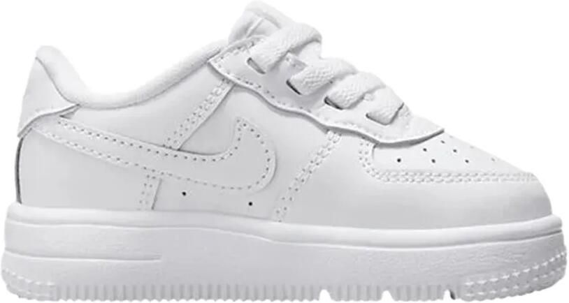 Nike Kids Force 1 Low EasyOn "White White White" sneakers Wit