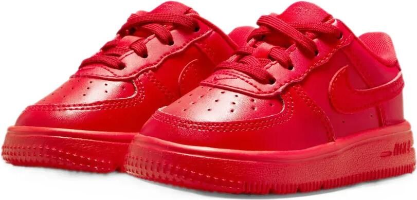Nike Kids Force 1 Low logo-detail sneakers Rood - Foto 2