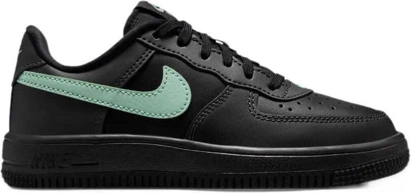 Nike Kids Force 1 Low logo-detail sneakers Zwart - Foto 2