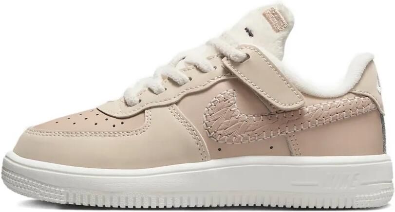 Nike Kids Force 1 Low SE EasyOn sneakers Beige - Foto 4
