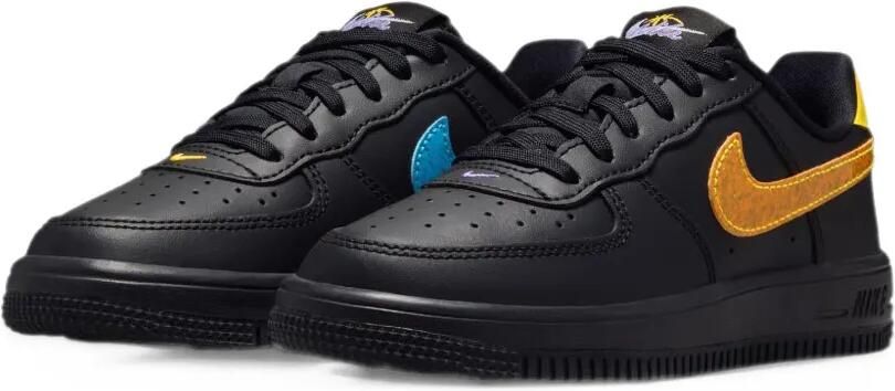 Nike Kids Force 1 Low sneakers Zwart