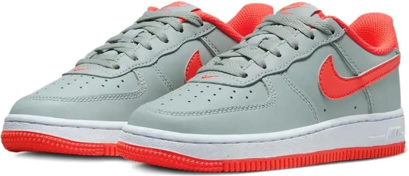 Nike Kids Force 1 PS "Grey Red" sneakers Grijs