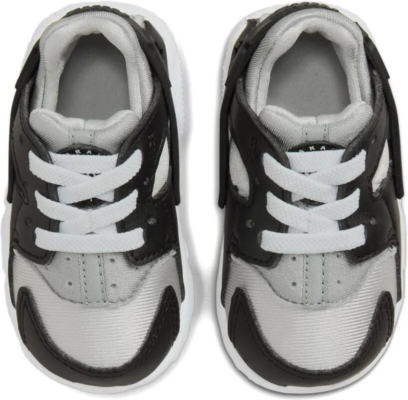 Nike Kids Huarache Run "Black Neutral Grey" sneakers Zwart - Foto 2