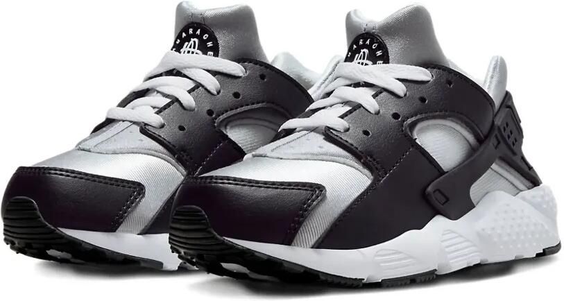 Nike Kids Huarache Run "Black Neutral Grey Medium Grey White" sneakers Zwart