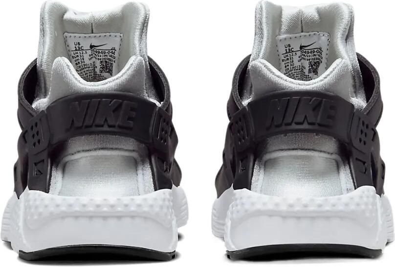 Nike Kids Huarache Run "Black Neutral Grey Medium Grey White" sneakers Zwart - Foto 3