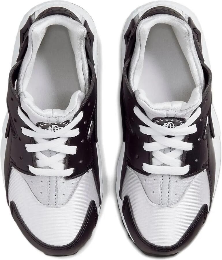Nike Kids Huarache Run "Black Neutral Grey Medium Grey White" sneakers Zwart - Foto 2