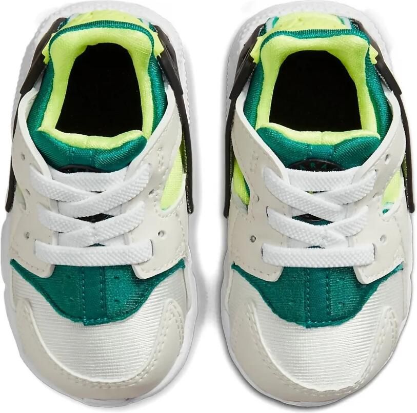 Nike Kids Huarache Run "Bright Spruce Volt" sneakers Wit - Foto 2