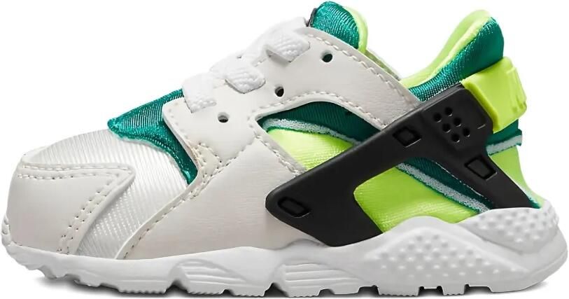 Nike Kids Huarache Run "Bright Spruce Volt" sneakers Wit - Foto 4