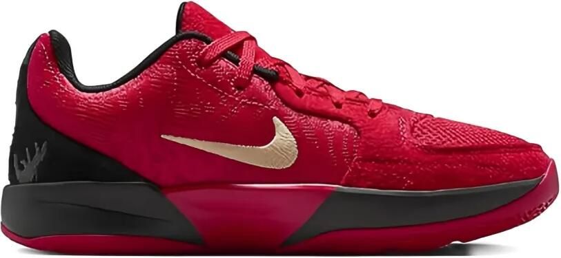Nike Kids Ja 2 "Nightmare University Red Celestial Gold Black Jade Horizon" sneakers Rood