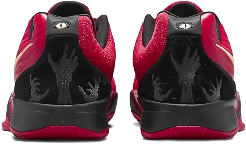 Nike Kids Ja 2 "Nightmare University Red Celestial Gold Black Jade Horizon" sneakers Rood - Foto 3