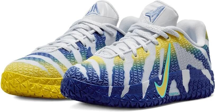 Nike Kids Ja 3 GS basketbal sneakers Wit - Foto 2