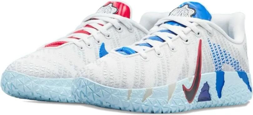 Nike Kids Ja 3 SE 'Zero Gravity' sneakers met colourblocking Wit