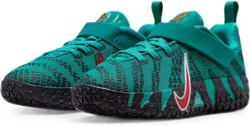 Nike Kids Ja 3 sneakers met klittenband Groen - Foto 2