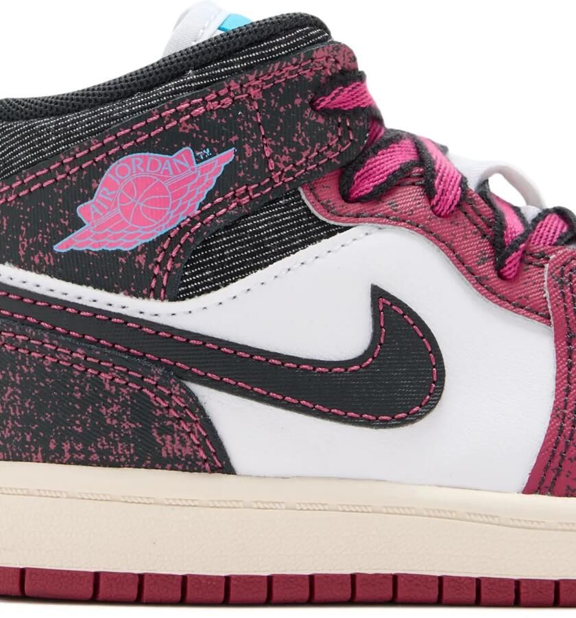 Nike Kids Jordan 1 Mid SE sneakers Roze - Foto 2
