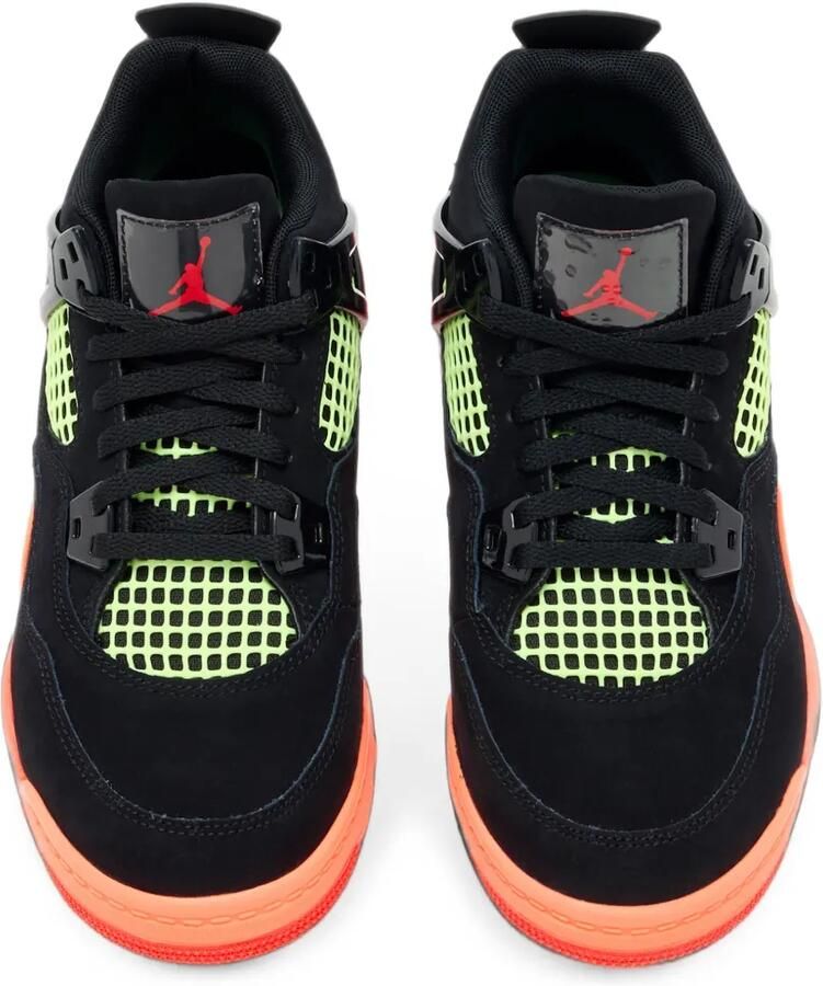 Nike Kids Jordan 4 Retro sneakers Zwart - Foto 2