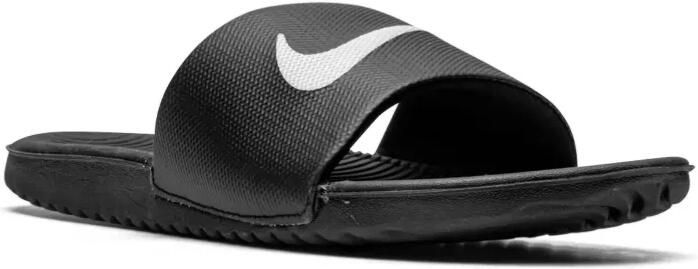 Nike Kids "Kawa Black slippers" Zwart - Foto 1