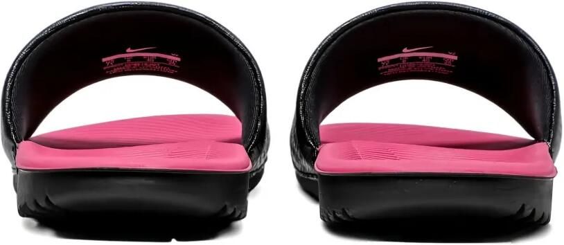 Nike Kids Kawa "Black Pink" slippers Zwart - Foto 3