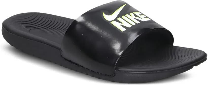 Nike Kids Kawa Fun "Black" slippers Zwart - Foto 1