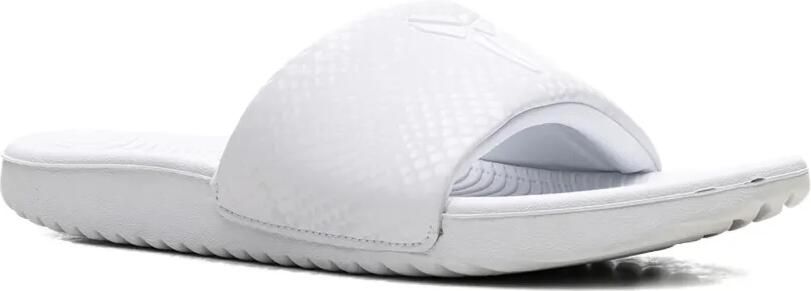 Nike Kids Kawa "Kobe Bryant Triple White" slippers Wit