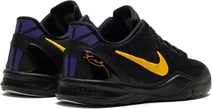 Nike Kids Kobe 8 Protro "Lakers Away" sneakers Zwart - Foto 3