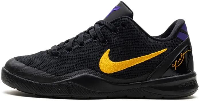 Nike Kids Kobe 8 Protro "Lakers Away" sneakers Zwart - Foto 4