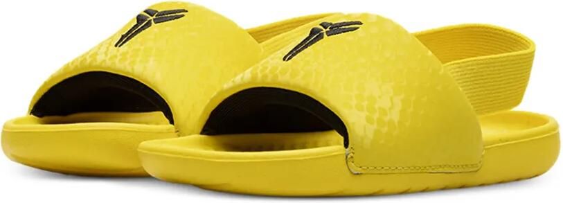 Nike Kids Kobe Kawa slippers Geel - Foto 5