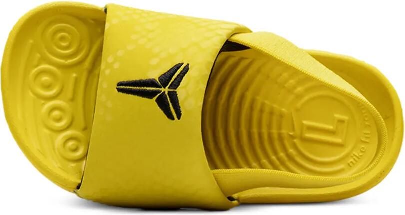 Nike Kids Kobe Kawa slippers Geel - Foto 2