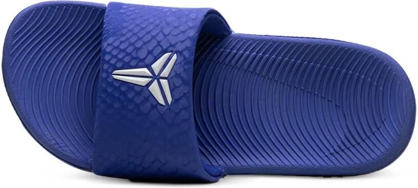 Nike Kids Kobe Kawa slippers met slangen-effect Blauw - Foto 2