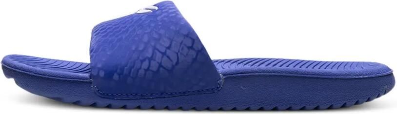 Nike Kids Kobe Kawa slippers met slangen-effect Blauw - Foto 4