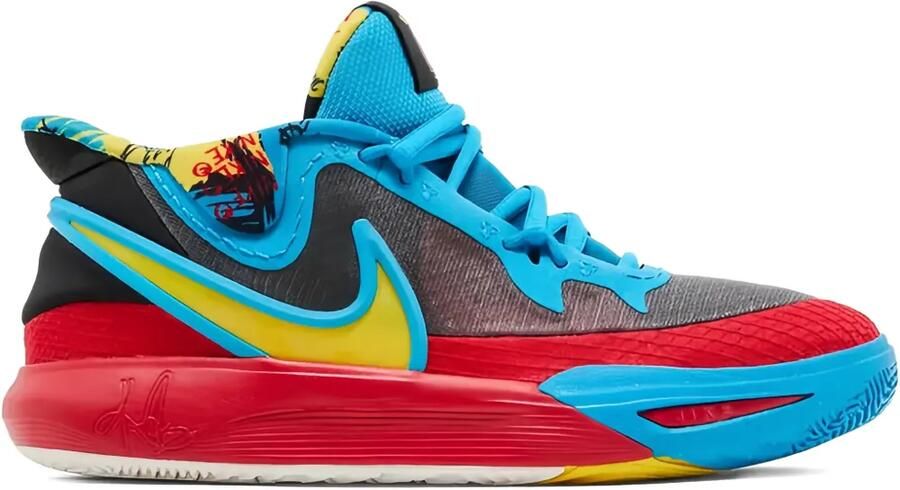 Nike Kids Kyrie 8 Tour high-top sneakers Zwart