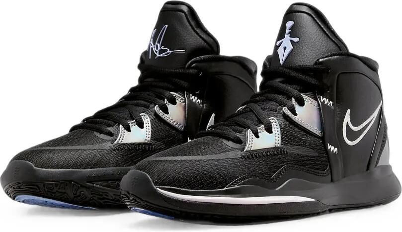 Nike Kids Kyrie Infinity "Black Metallic Silver" sneakers Zwart