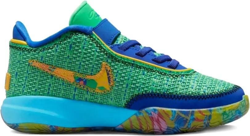 Nike Kids LeBron 20 "Kaleidoscope" sneakers Groen - Foto 4