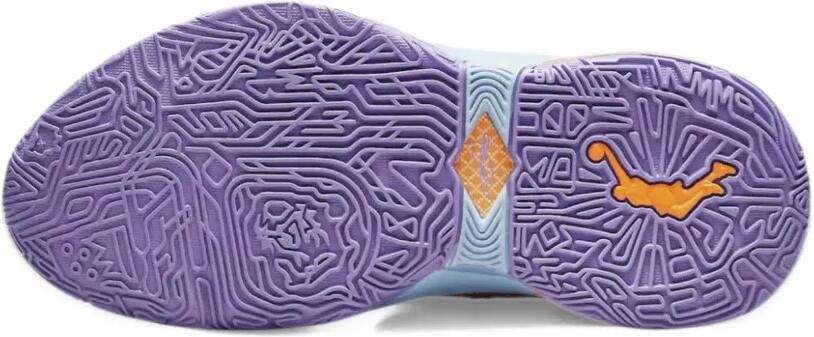 Nike Kids LeBron 20 knit-texture low-top sneakers Goud - Foto 5