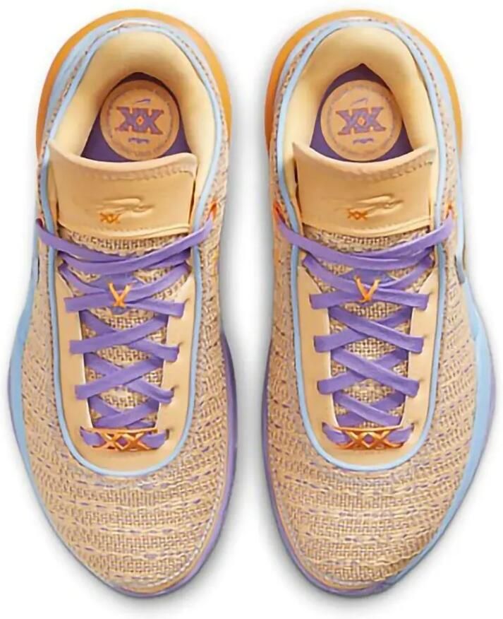 Nike Kids LeBron 20 "Summer Vibes" sneakers Geel - Foto 2