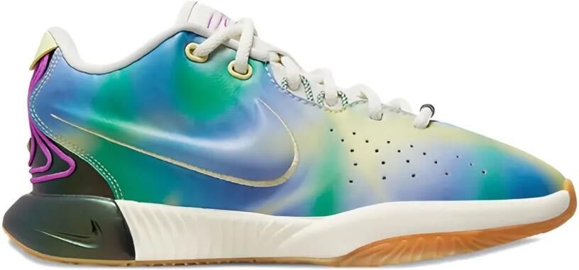 Nike Kids LeBron 21 "Multicolor" sneakers Blauw