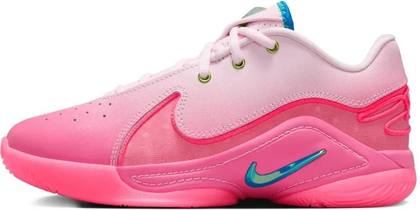 Nike Kids LeBron 22 GS 'I Promise' sneakers met geperforeerd logo Roze