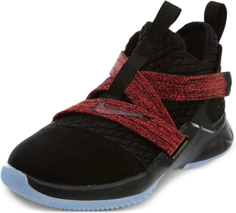 Nike Kids LeBron Soldier 12 TD "Black" sneakers Zwart