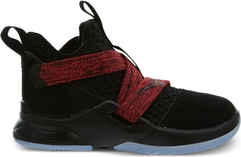 Nike Kids LeBron Soldier 12 TD "Black" sneakers Zwart - Foto 2