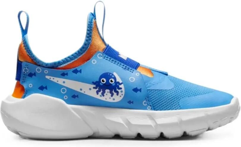 Nike Kids Lil Flex Runner 2 PS sneakers met octopus-print Blauw