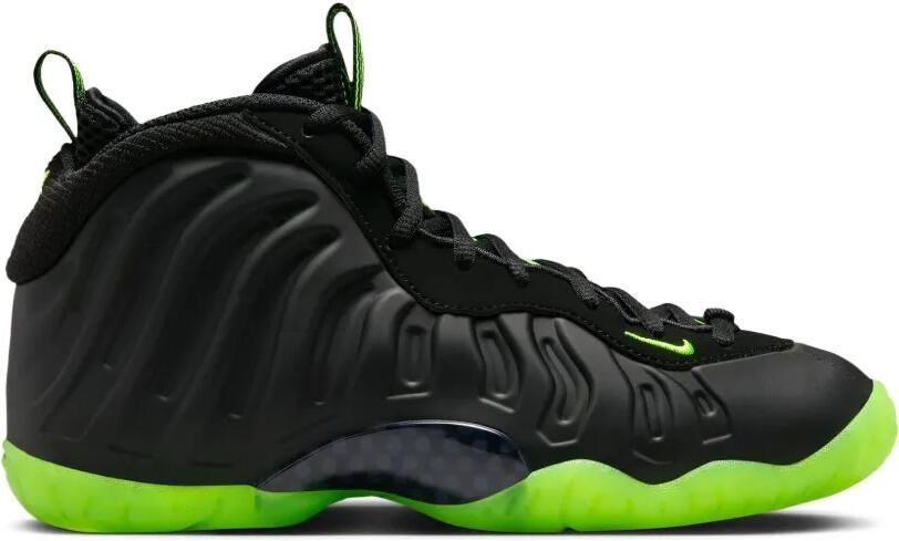 Nike Kids Little Posite One "Black Volt" sneakers Zwart