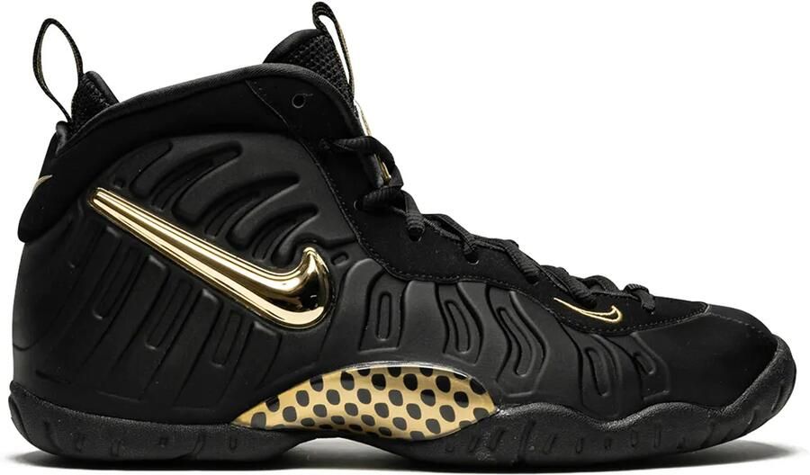 Nike Kids Little Posite One sneakers Zwart