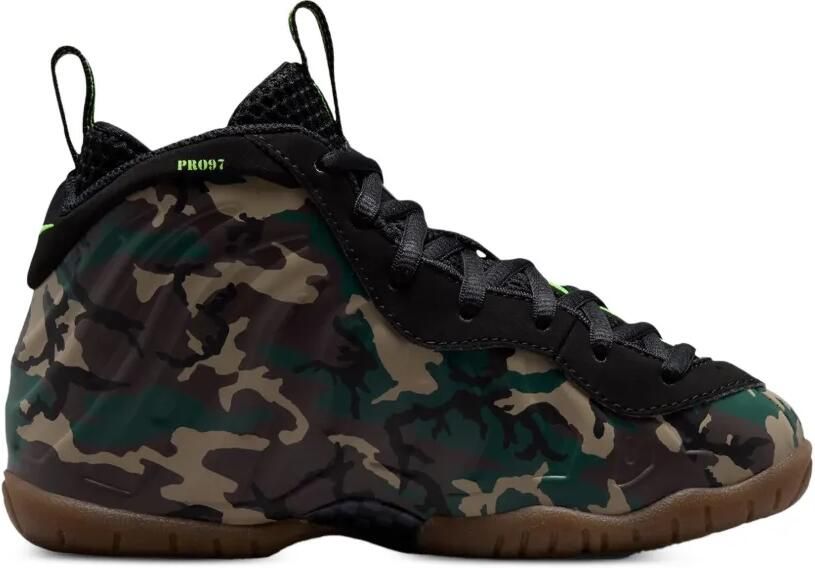 Nike Kids Little Posite Pro sneakers met camouflage Groen - Foto 2