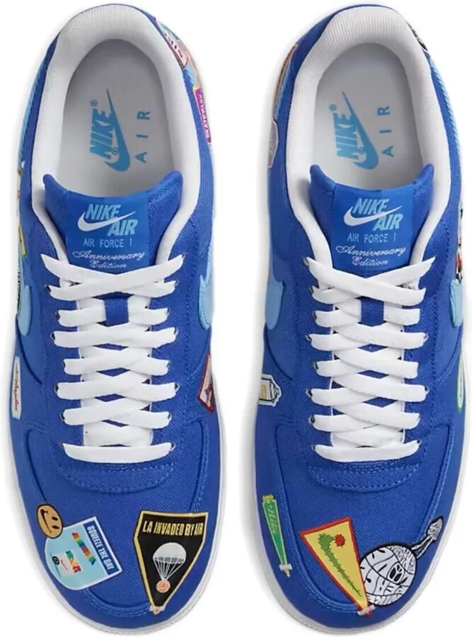 Nike Kids Low-top sneakers met patchdetail Blauw - Foto 2