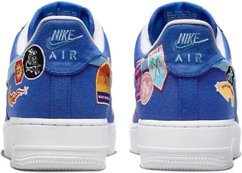 Nike Kids Low-top sneakers met patchdetail Blauw - Foto 3
