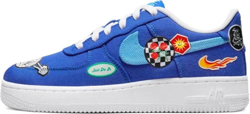 Nike Kids Low-top sneakers met patchdetail Blauw - Foto 4
