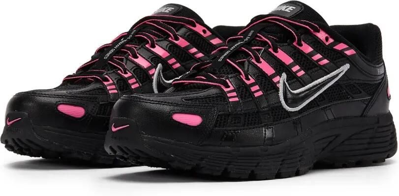 Nike Kids P-6000 sneakers met vlakken Zwart
