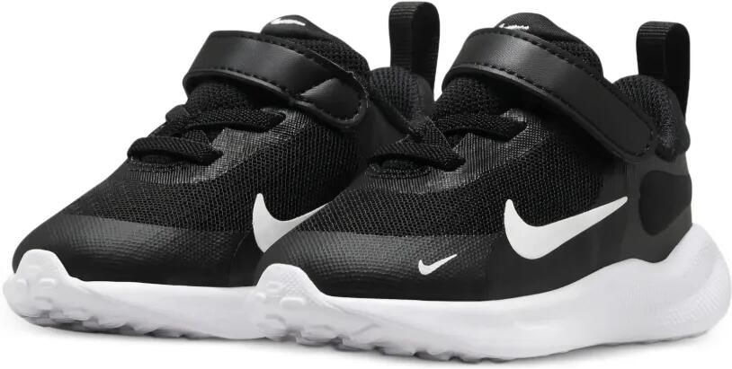 Nike Kids Revolution 7 sneakers met klittenband Zwart