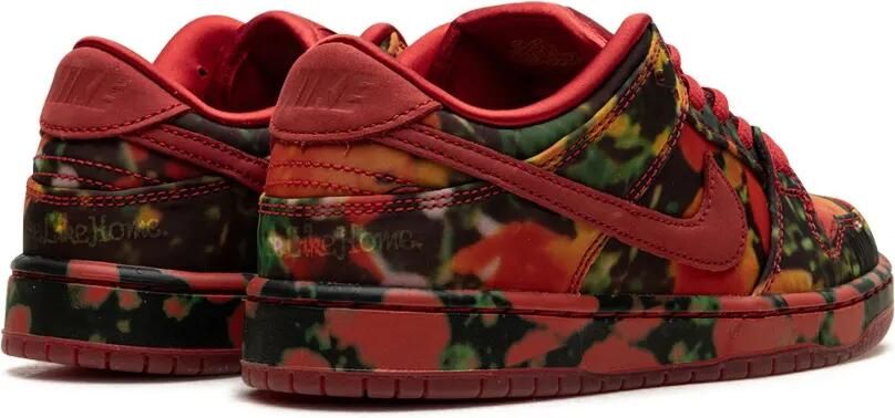 Nike Kids SB Dunk Low "The Wizard of Oz Varsity Red University Gold" sneakers Rood - Foto 2