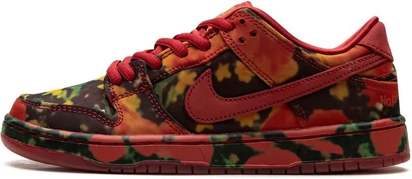 Nike Kids SB Dunk Low "The Wizard of Oz Varsity Red University Gold" sneakers Rood - Foto 4